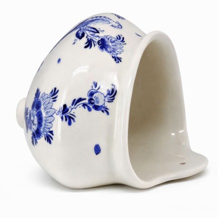 Vintage Delft Blue wall pocket – hand-painted
