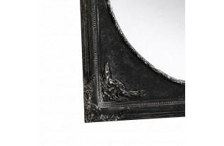 Miroir baroque – Cornwall Black & Silver
