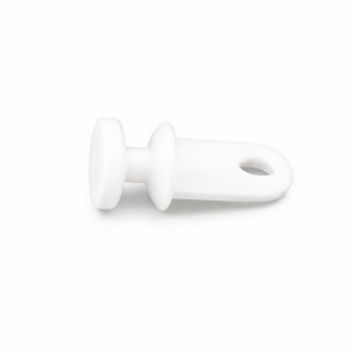 CS Economische Glijder – wit – voor middelzware en zware gordijnen