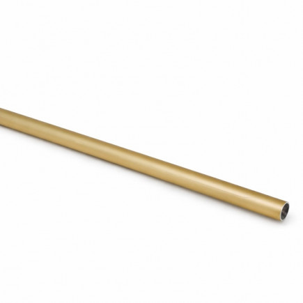 Curtain Rod 13 mm – 100 cm – Matt Gold