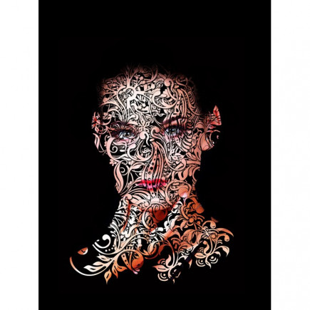 Curly (Photo sur Dibond brillant)