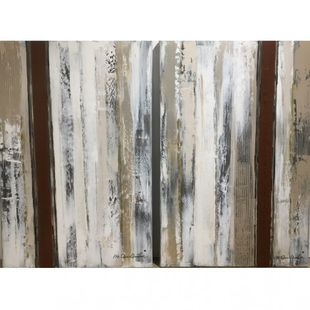 Folie is abstract, maar zeer ruimtelijk