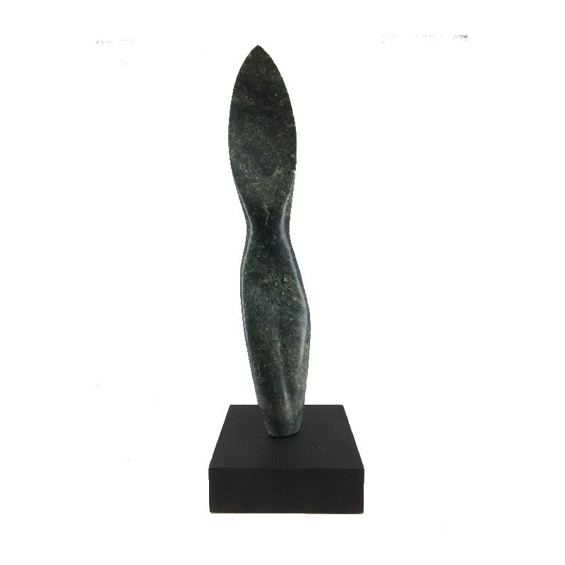 KL 008 Unique Soapstone Sculpture – H 66 x W 15 cm