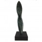 KL 008  Unieke sculptuur in speksteen – H 66 x Br 15 cm