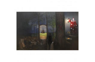 De Grote Ontsnapping 90 × 140 cm | Olieverf op doek