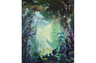 Garden Dance 120 × 100 cm | Olieverf op doek