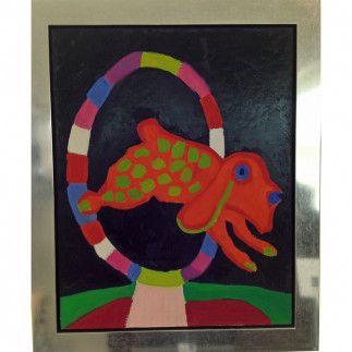 Hondje in COBRA-stijl Geert Jan Jansen