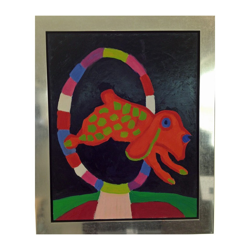 Chien dans l’esprit COBRA Geert Jan Jansen