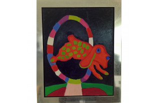 Hondje in COBRA-stijl