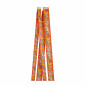 ruban de Pâques orange 2 à  3 cm de large longueur 5 mètres