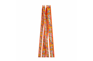 ruban de Pâques orange 2 à  3 cm de large longueur 5 mètres