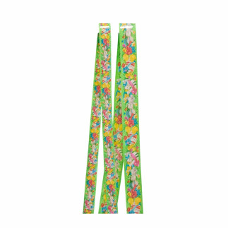 Ruban de Pâques verte longueur 5 mètres 2 à  3 cm de large