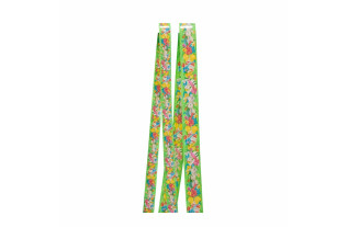 Ruban de Pâques verte longueur 5 mètres 2 à  3 cm de large