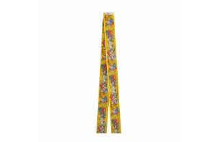 ruban de Pâques en papier couleur jaune largeur 19 mm