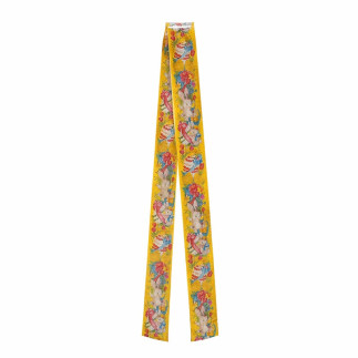 ruban de Pâques en papier couleur jaune largeur 30 mm