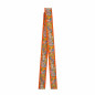 ruban de Pâques en papier couleur orange largeur 30 mm