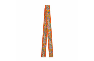 ruban de Pâques en papier couleur orange largeur 30 mm