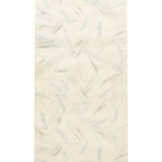 Last roll of vintage 1980s foam vinyl wallpaper with a soft abstract pattern