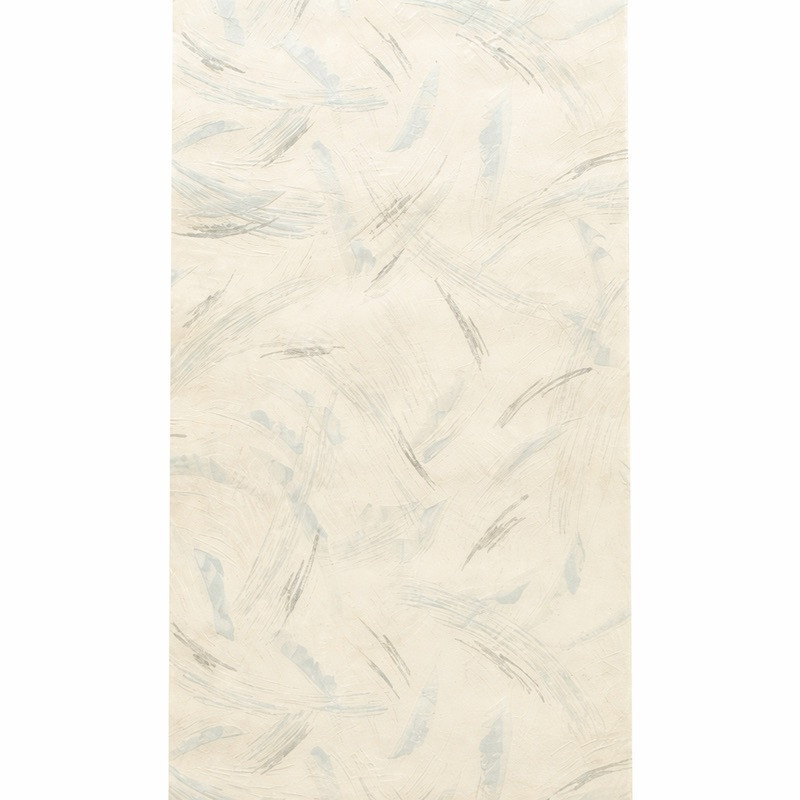 Last roll of vintage 1980s foam vinyl wallpaper with a soft abstract pattern