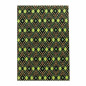 Papier Peint Vintage Rétro – Motif Losanges Radokota Vert Papier Peint Vintage Rétro – Motif Losanges Radokota Vert