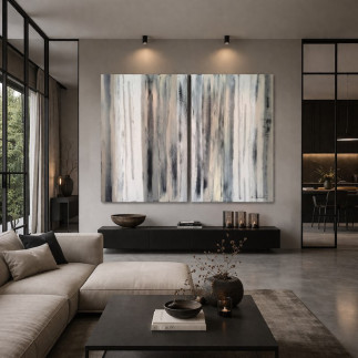 Repos het is een schilderij dat niet domineert