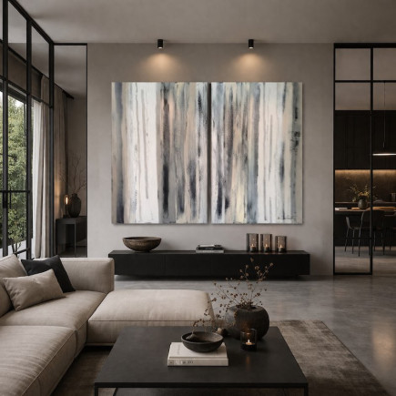 Repos het is een schilderij dat niet domineert