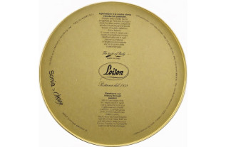 Empty Loison Panettone Tin – Authentic Italian Storage | Ø 22 x H 17 cm