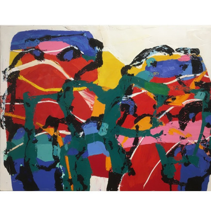 Cobra in de stijl van Appel