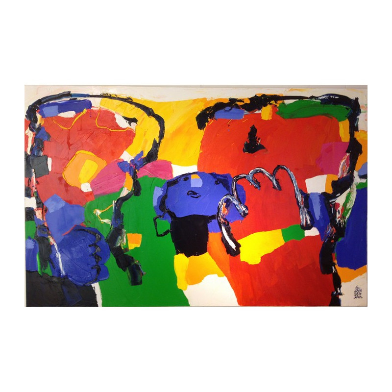 Geert Jan Jansen – Cobra in de stijl van Appel