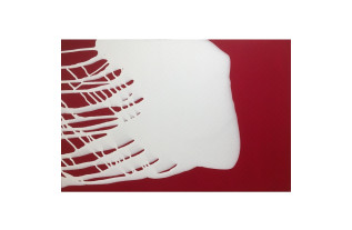 Geert Jan Jansen – Splash 9142 white on red