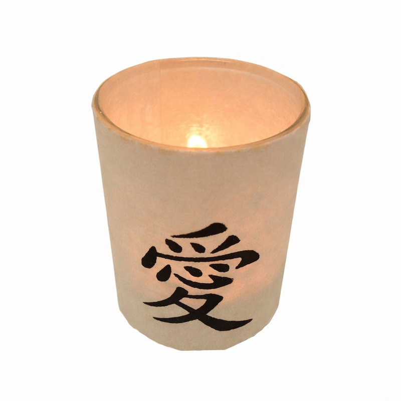 Photophore motif japonais – 7 cm de hauteur