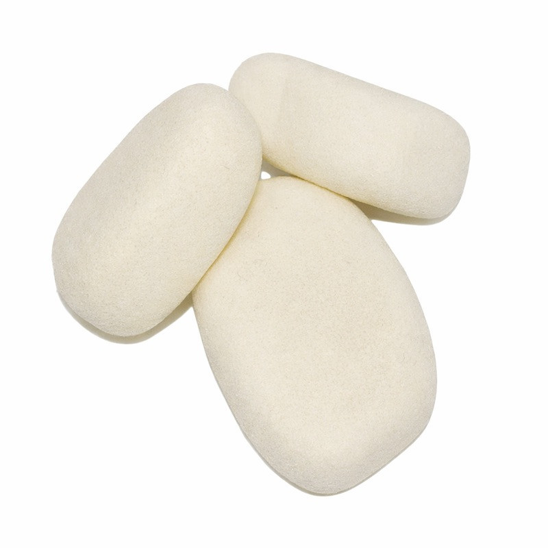 Floral foam Rainbow Stones white – set of 3