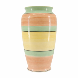 Vase décoratif grand en 3 couleurs pastel – hauteur 35 cm