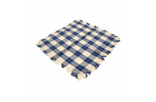 Decorative cloth Seagull blue white – 40 x 40 cm