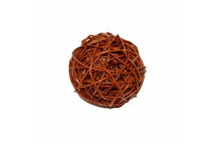 Boule décorative en branches – disponible en 7 cm et 15 cm