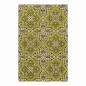 Vintage Olive Ornament Tile Wallpaper – retro tile pattern from the 1960s / 1970s