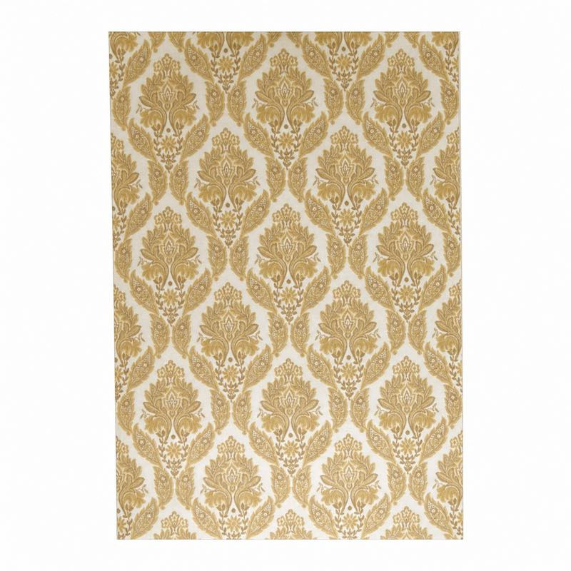 Vintage Golden Damask Wallpaper – last rolls from the 1960s / 1970s Vintage Golden Damask Wallpaper – last rolls from the 1960s / 1970s