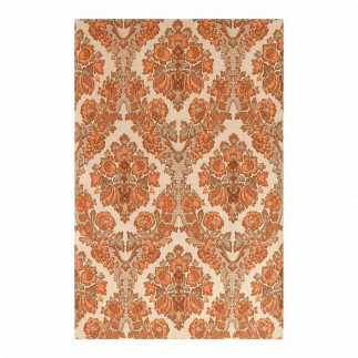 Papier peint Vintage Terracotta Floral Classique – dernières pièces années 60 / 70