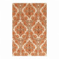 Vintage Terracotta Classic Floral Wallpaper – last pieces from the 1960s / 1970s