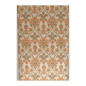 Papier peint rétro vintage années 60 au motif classique orange