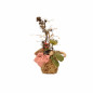 Composition florale Terra Cotta avec vase en découpage – 52 x 32 cm