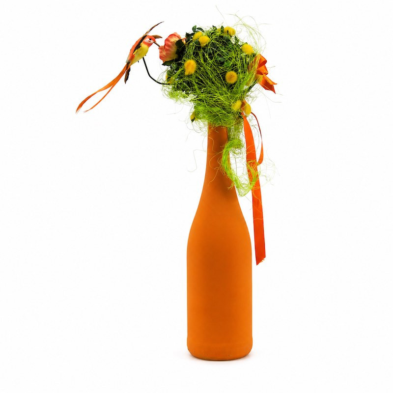 Namibian Sand bottle with hummingbird