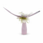 Bloemstuk Shabby Pink met vogel Bloemstuk Shabby Pink met vogel