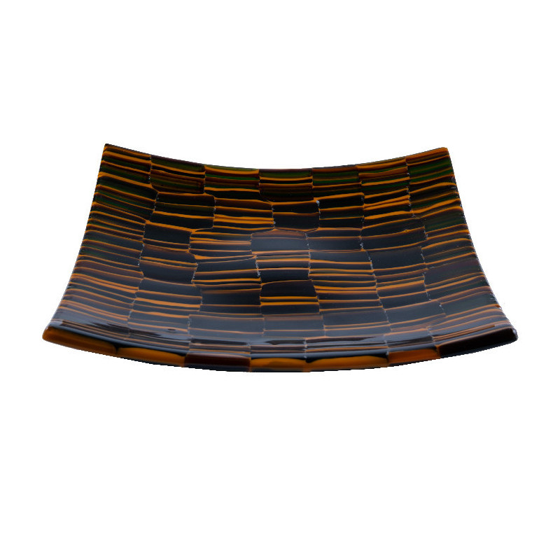 Glass Art Big Black-Geoffrey Van Hulle Glass Art Big Black-Geoffrey Van Hulle