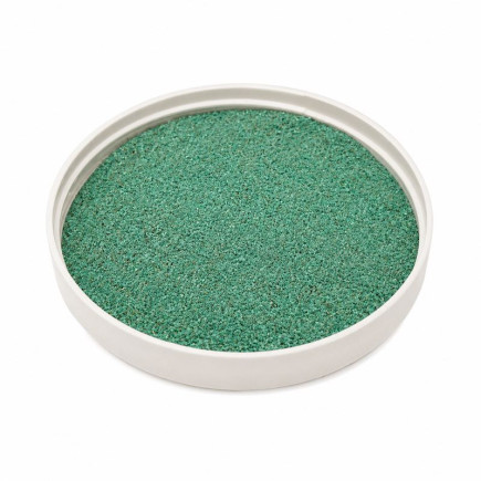 Sand for decoration color Venetian Green