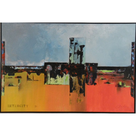 Intercitie - Paintings by Arjen van der Linden