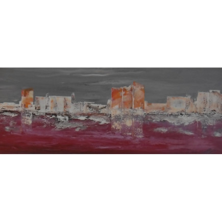 Ondergang 4 Paintings by Arjen van der Linden
