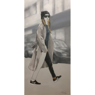 Streetwalk 3 - Peintures Ell Mertens