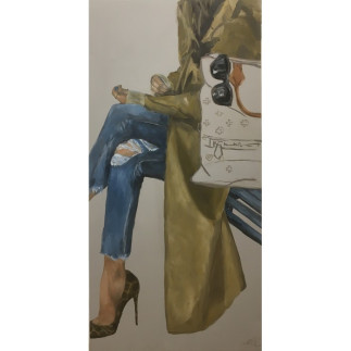 The bag 1 - Schilderijen van Ell Mertens