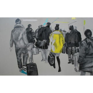Peintures Ell Mertens - Station Amsterdam